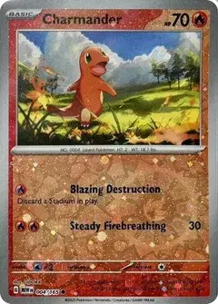 Charmander [Reverse Holo Cosmos]